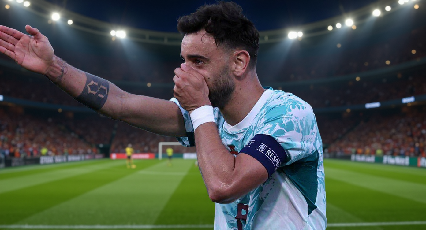 Bruno Fernandes and Gonçalo Guedes secure Portugal 2-1 win over Chile in pre-World Cup friendly