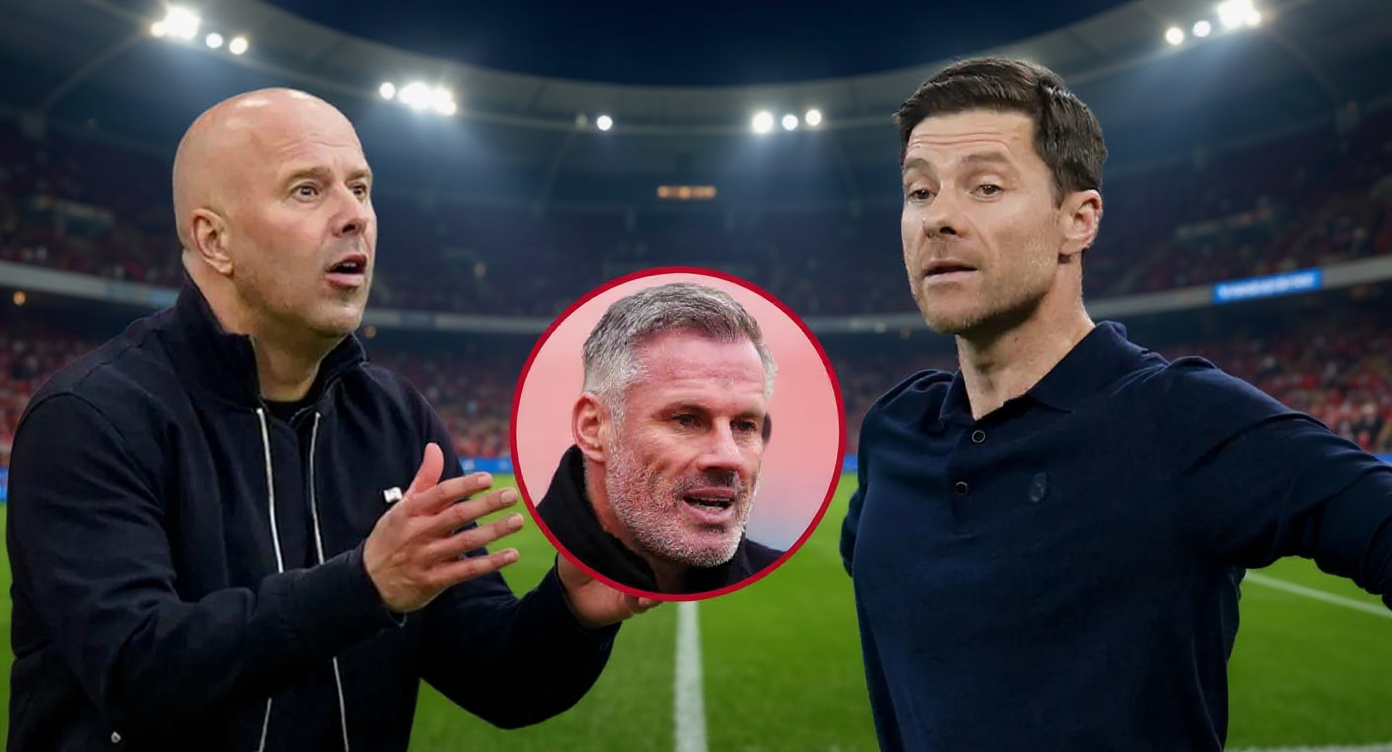 Jamie Carragher: Arne Slot 'worry' after Liverpool loss as Xabi Alonso question surfaces