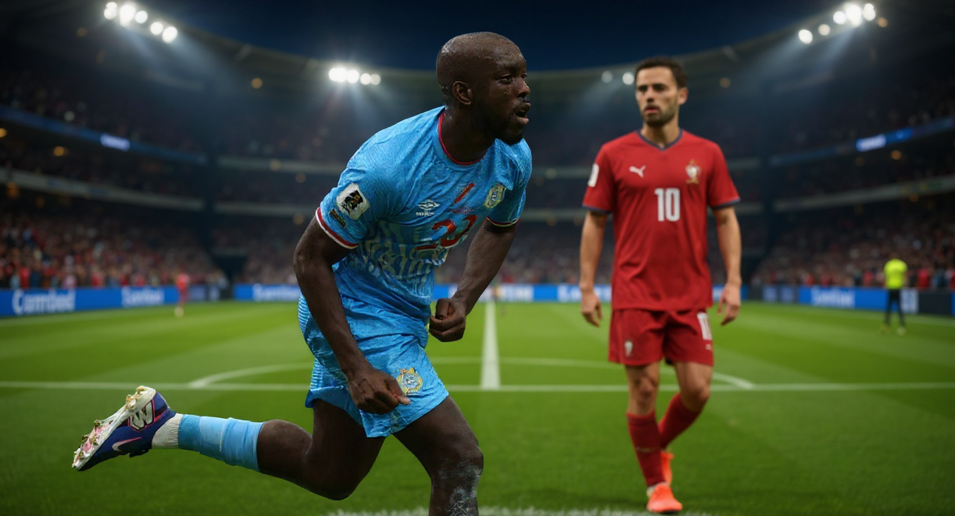Yoane Wissa stuns Cristiano Ronaldo’s Portugal with late equaliser — DR Congo's first World Cup goal