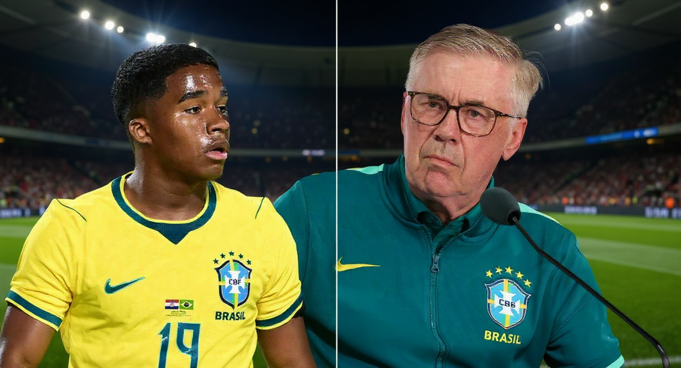 Ancelotti urges patience with Endrick as Brazil prepare to face Haiti in World Cup Group K