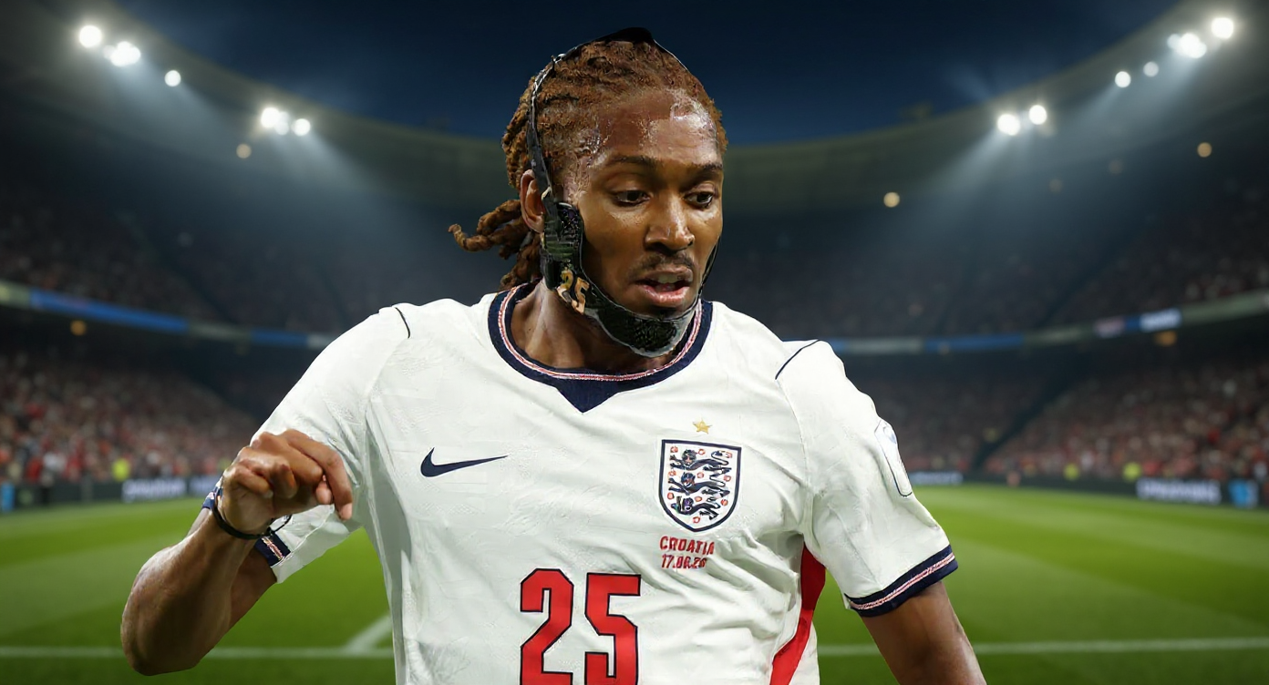 Why England’s Djed Spence Wore a Protective Mask vs Ghana at the 2026 World Cup