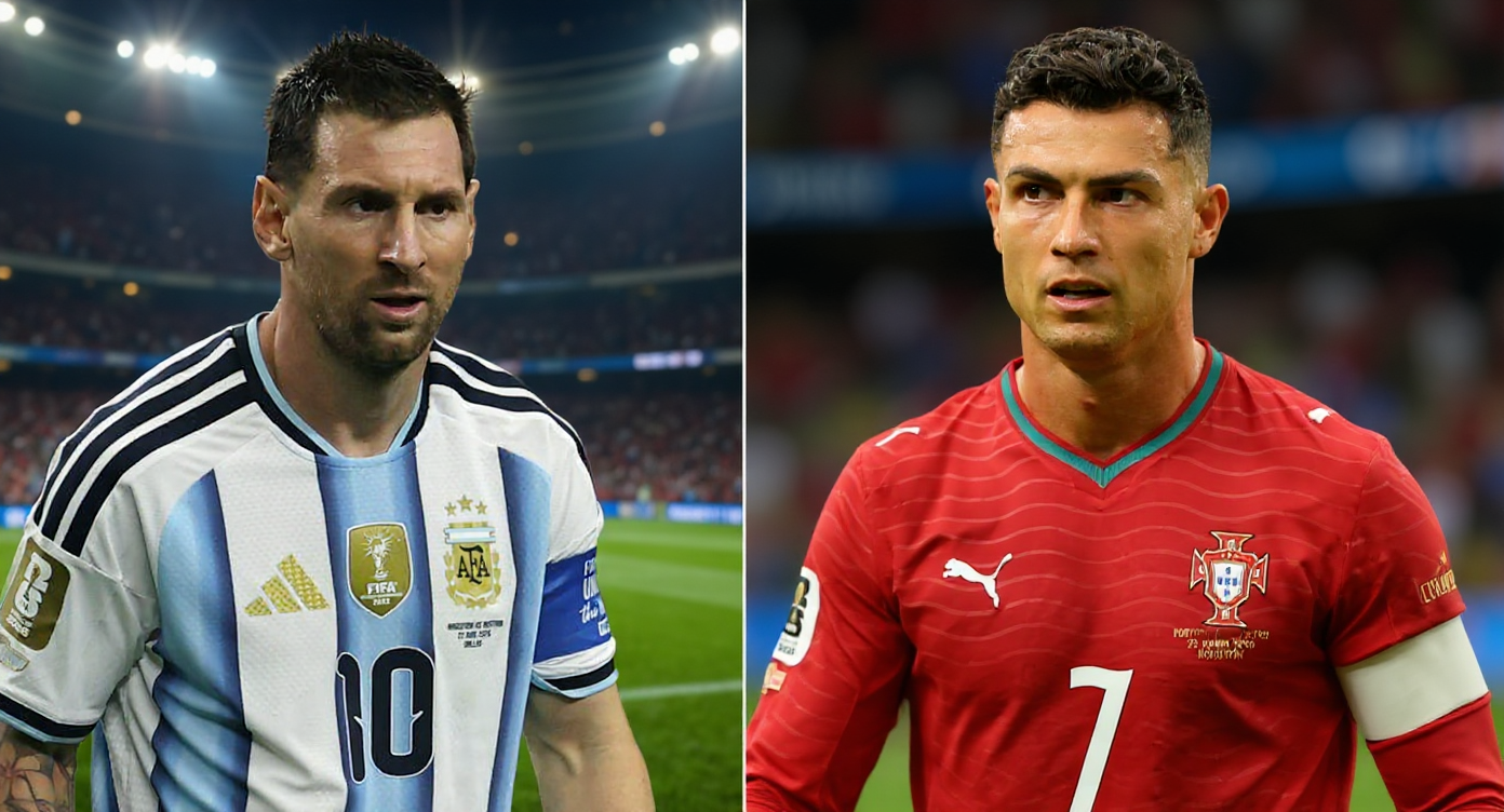 Ronaldo says potential World Cup clash with Messi "would be top" after Portugal rout