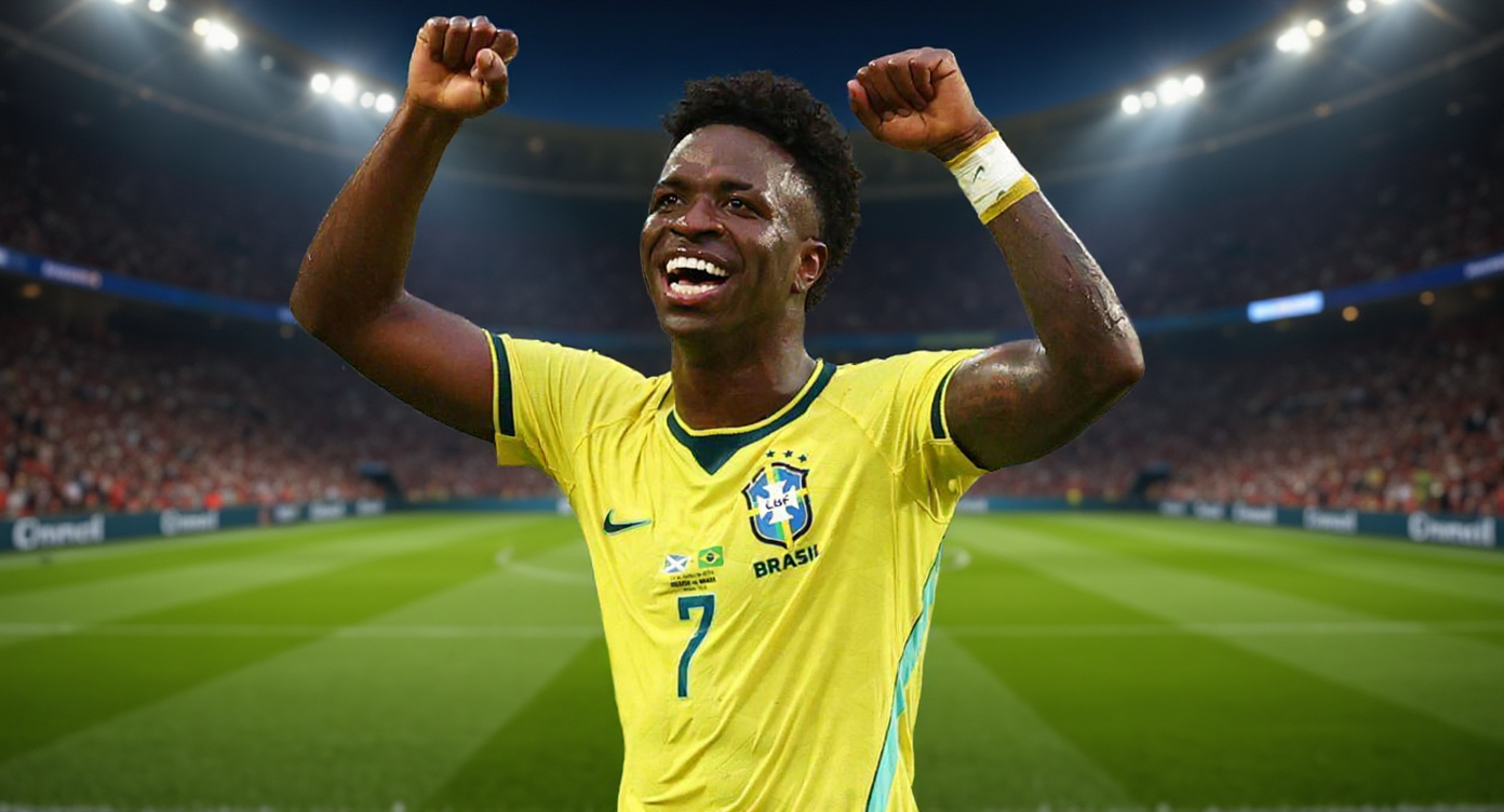 Vinicius Jr brace fires Brazil to 3-0 win as he joins Ronaldo in World Cup record