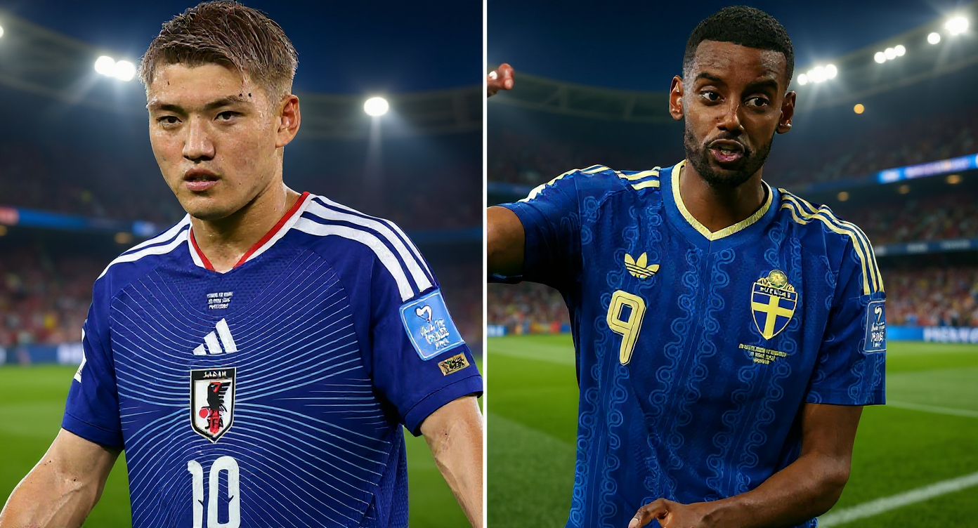 Japan vs Sweden World Cup 2026: Confirmed Lineups, Group F Stakes and Live Score