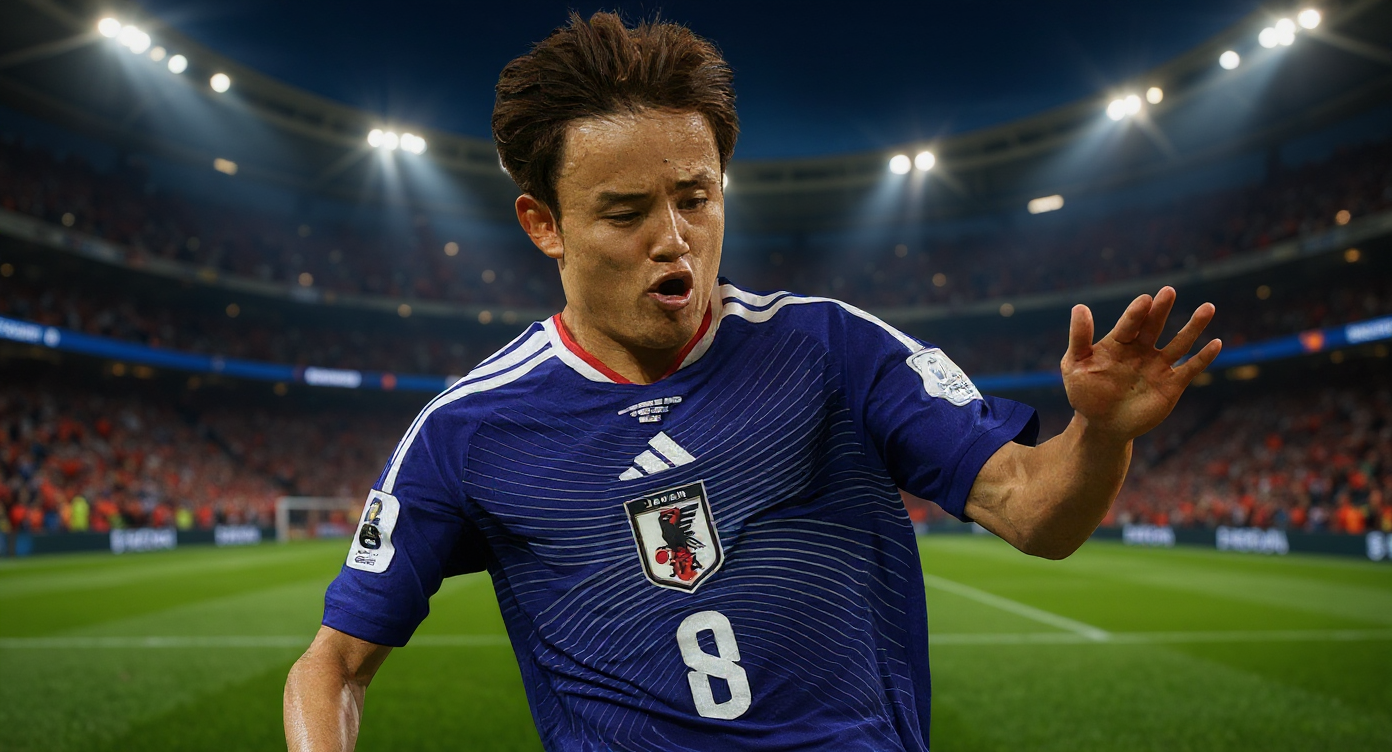Takefusa Kubo out of Japan squad vs Sweden at 2026 World Cup after knee problem