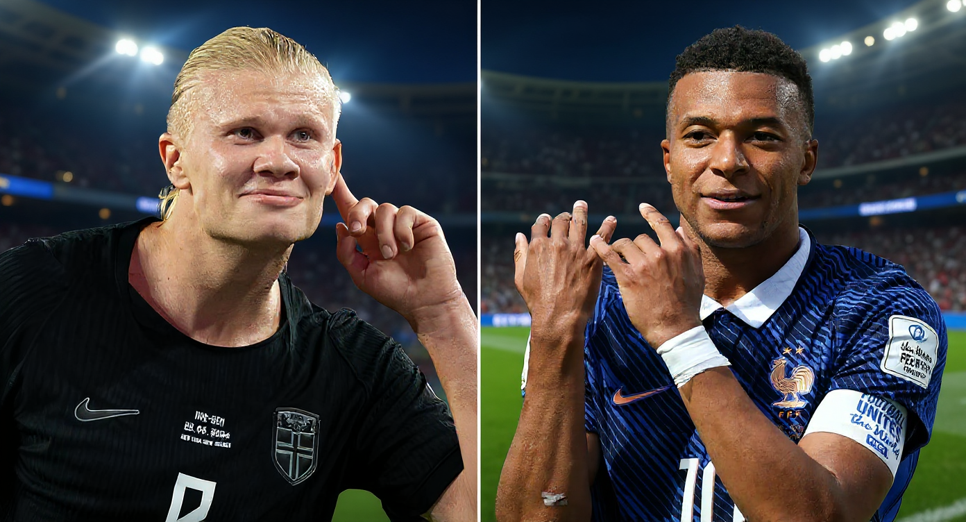 Norway v France: Confirmed lineups — Haaland benched, Mbappé starts as France lead 3-1