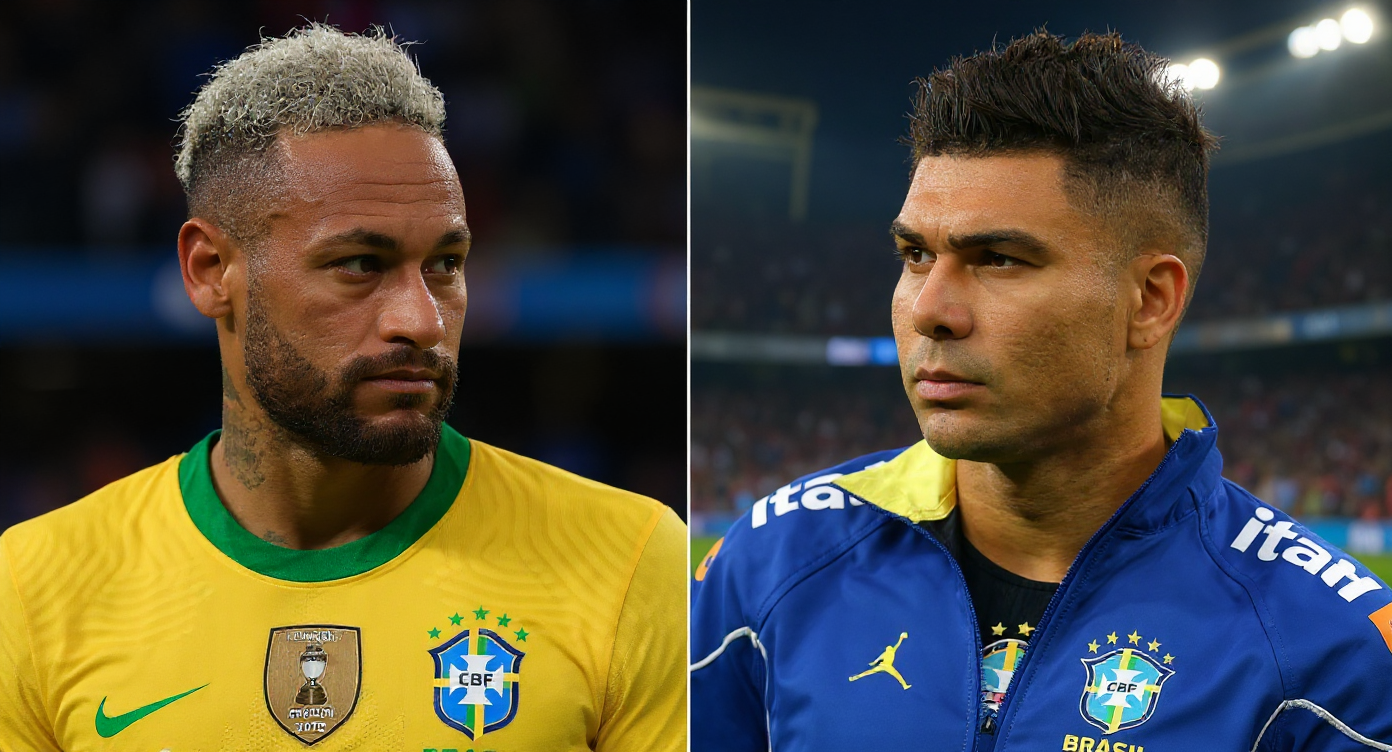 Casemiro says Neymar would accept reduced role if Ancelotti includes him in Brazil's 2026‑