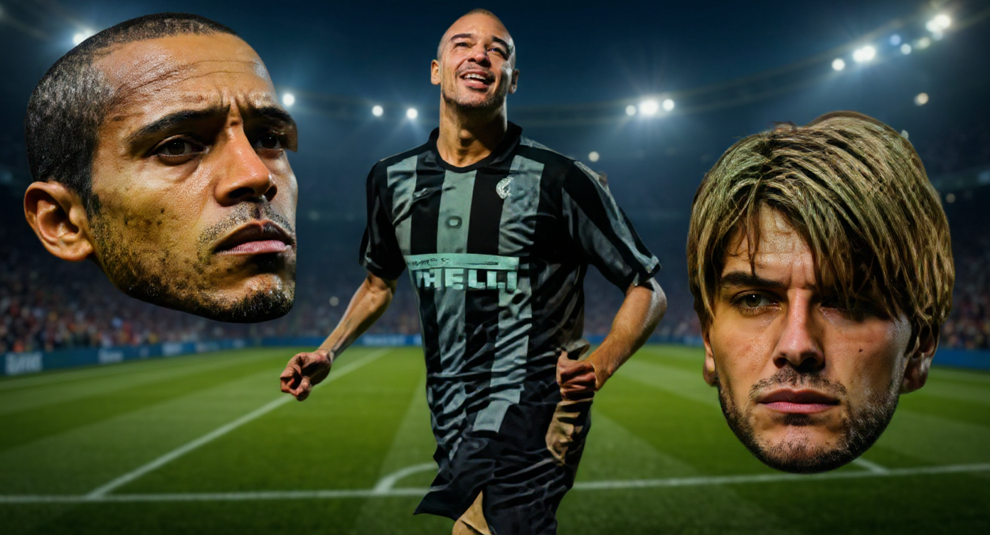 Ranking the most iconic football video game players: Adriano, Samba and R. Larcos lead the