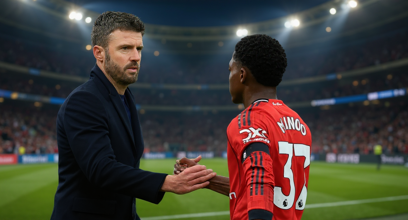 Michael Carrick hails Kobbie Mainoo after midfielder signs long-term Manchester United new