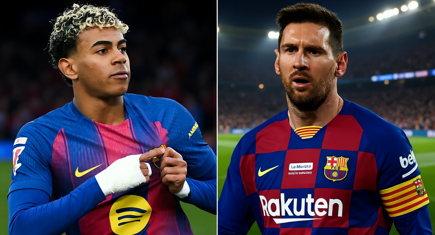Lamine Yamal’s first three years at Barcelona eclipse Lionel Messi’s early numbers, report