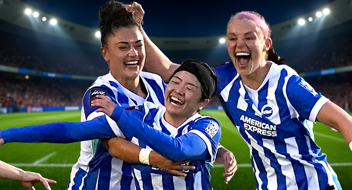 Man City clinch WSL title after Arsenal draw at Brighton