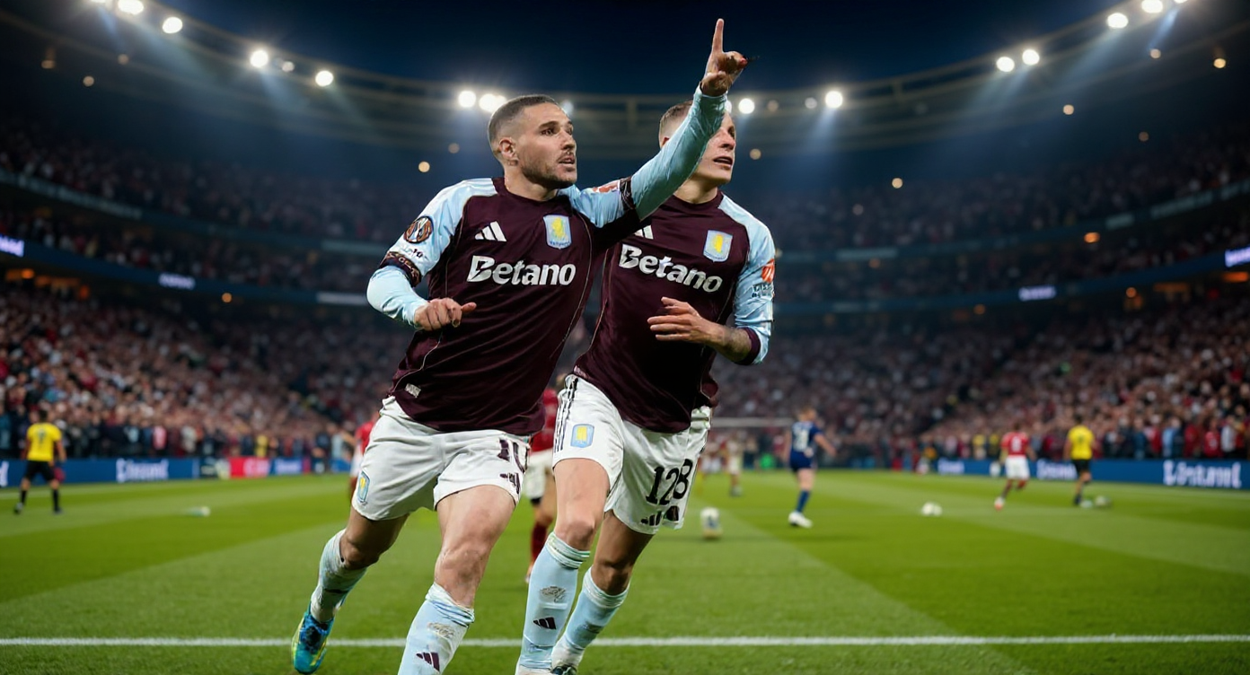 Aston Villa thrash Nottingham Forest 4-0 to reach Europa League final