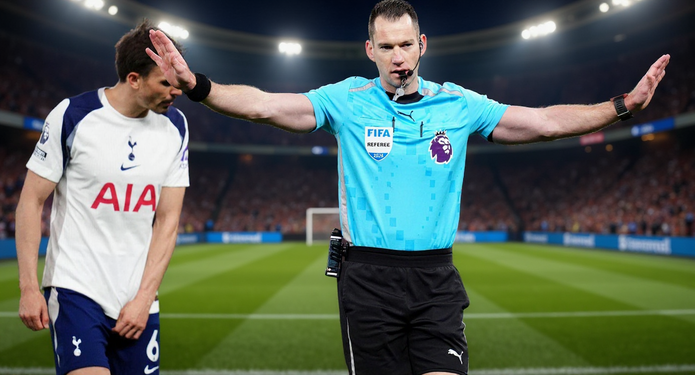 De Zerbi says referee 'was not calm' after Tottenham’s 1-1 draw with Leeds