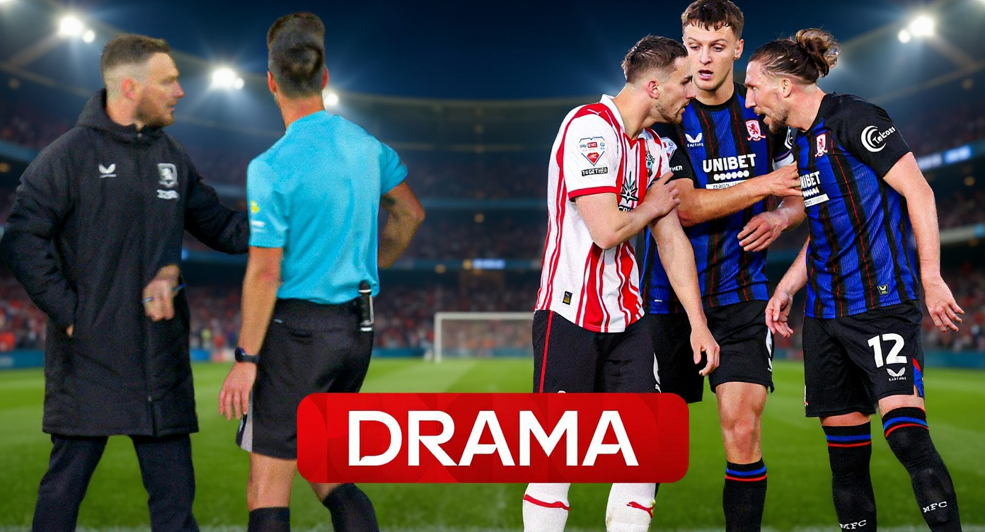 Touchline tempers flare as Southampton and Middlesbrough managers clash in play-off tie