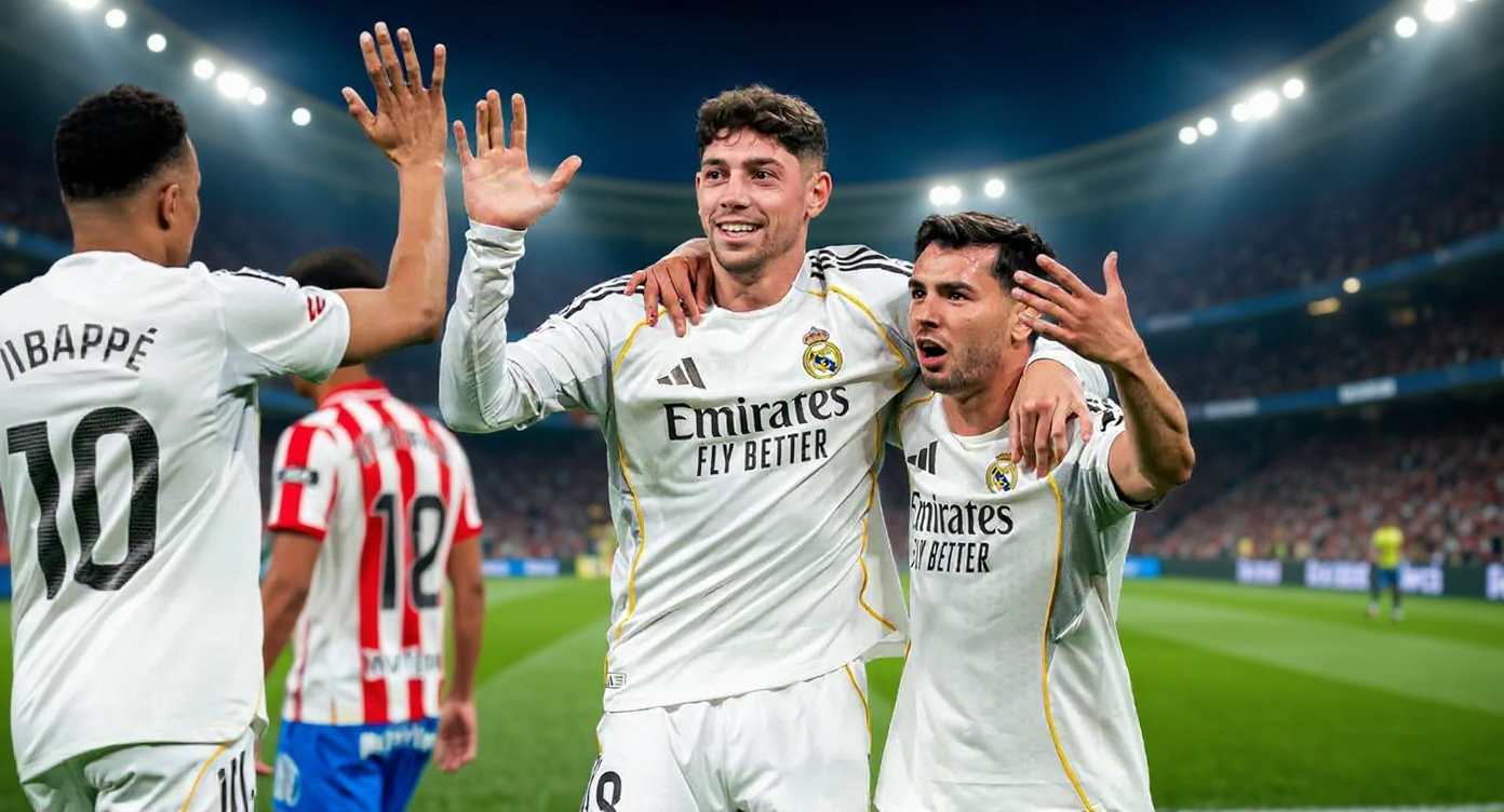 Man United weighing 'shock' move for Real Madrid's Federico Valverde, report says