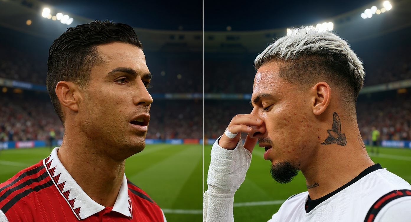 Antony reveals Cristiano Ronaldo's relentless work ethic left him 'embarrassed' during Man