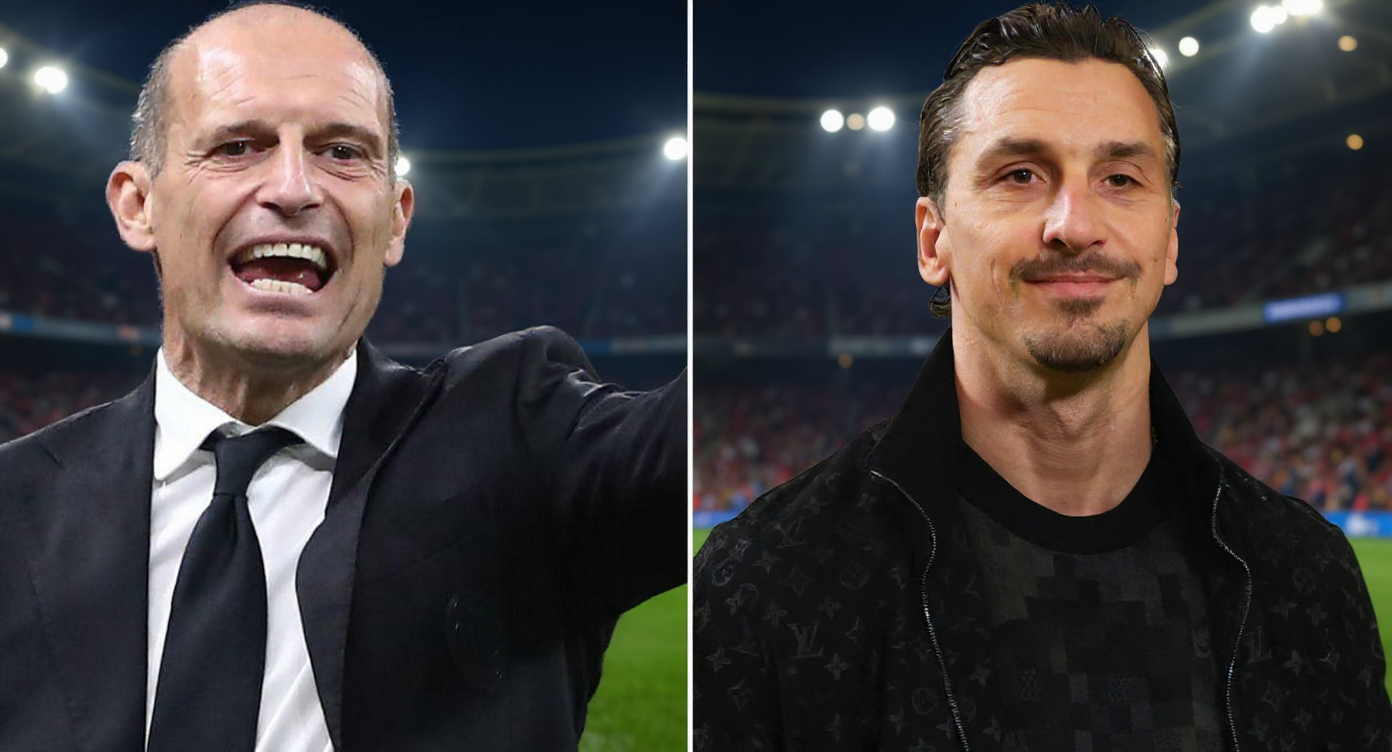 Allegri’s AC Milan future in doubt after reported fallout with Zlatan Ibrahimovic