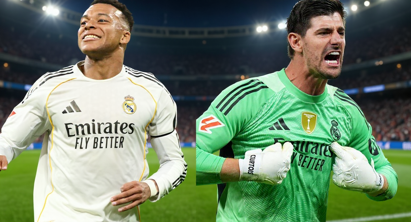 Mbappé and Courtois ruled out for Real Madrid vs Espanyol; both could be fit for Barcelona