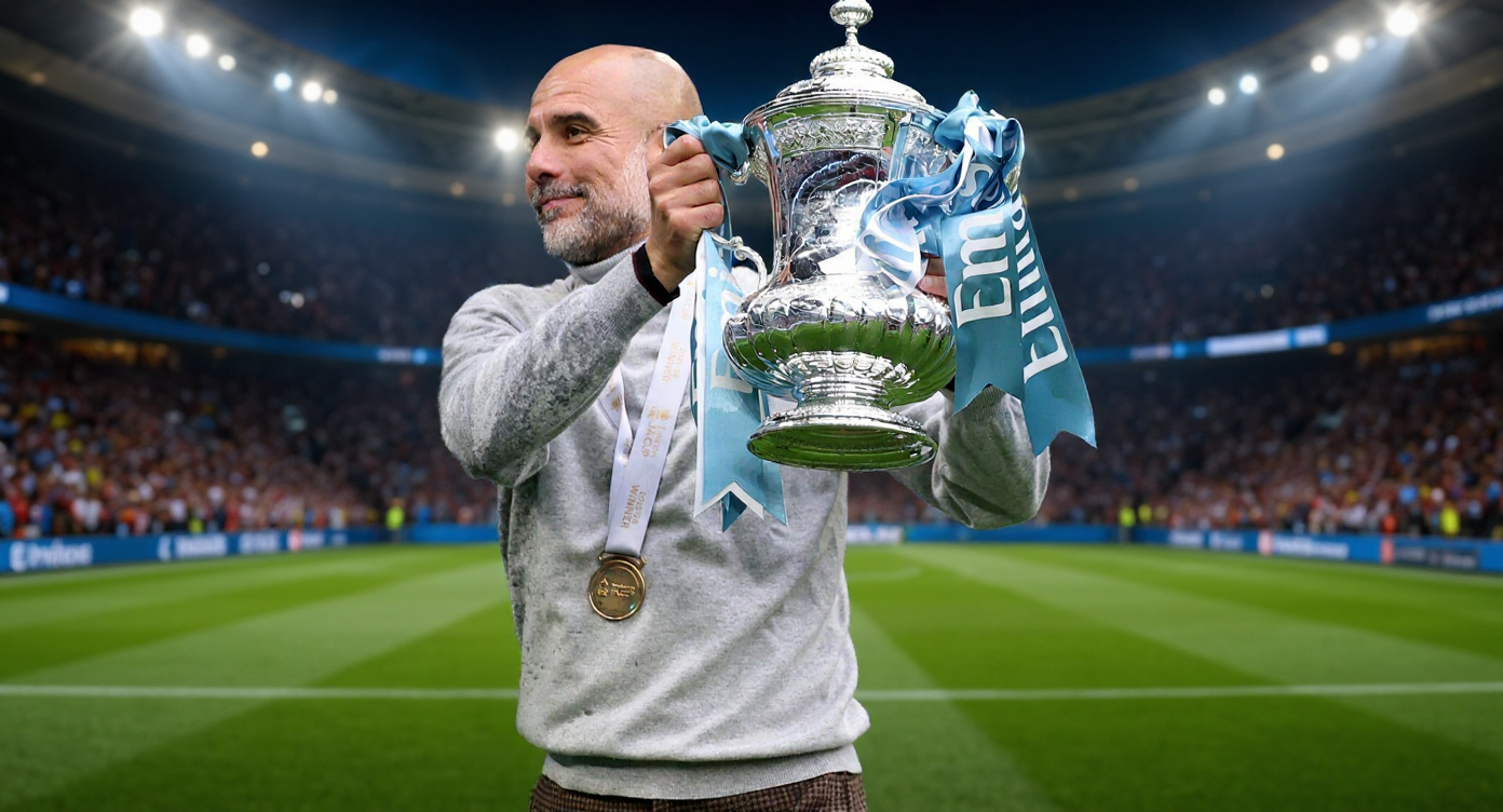 Pep Guardiola: 'Future is bright' as Man City collect 20th major trophy after FA Cup win