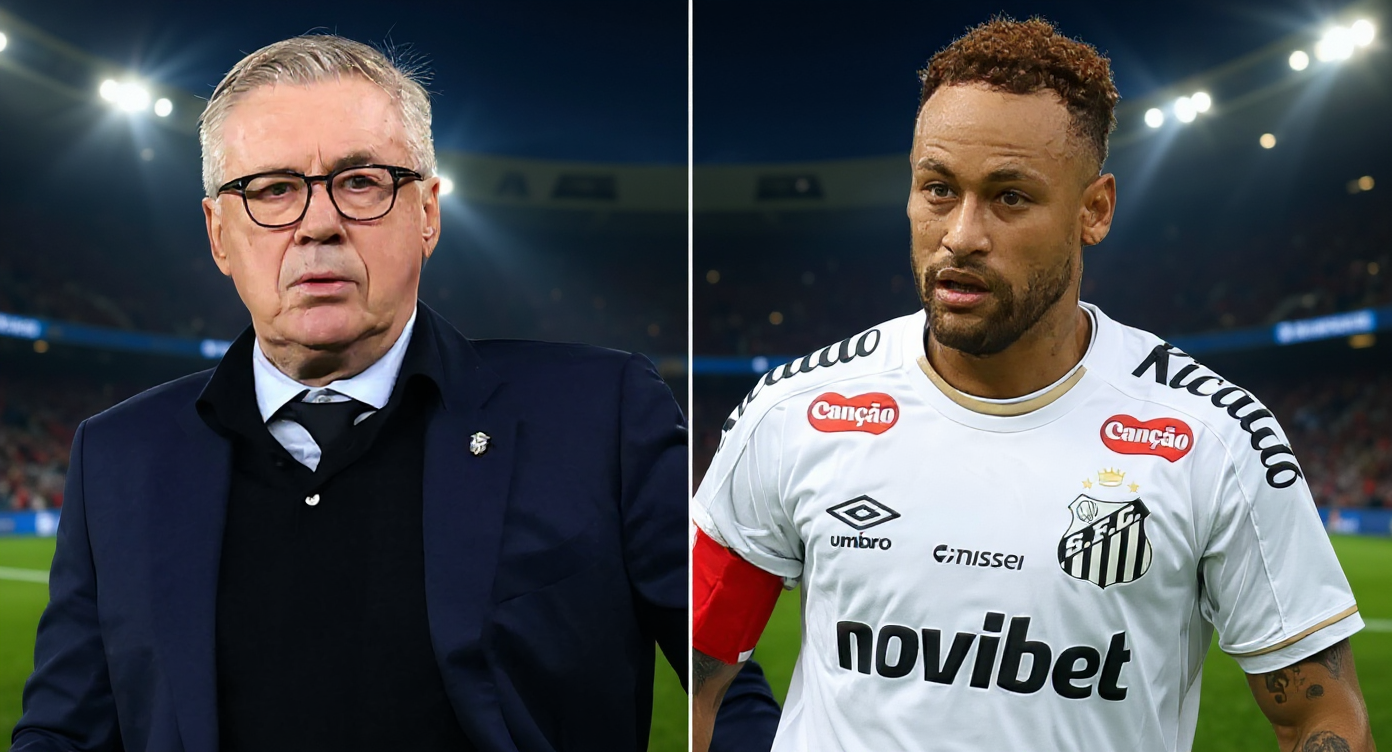 Ancelotti praises Neymar’s fitness as Brazil weigh 2026 World Cup call-up