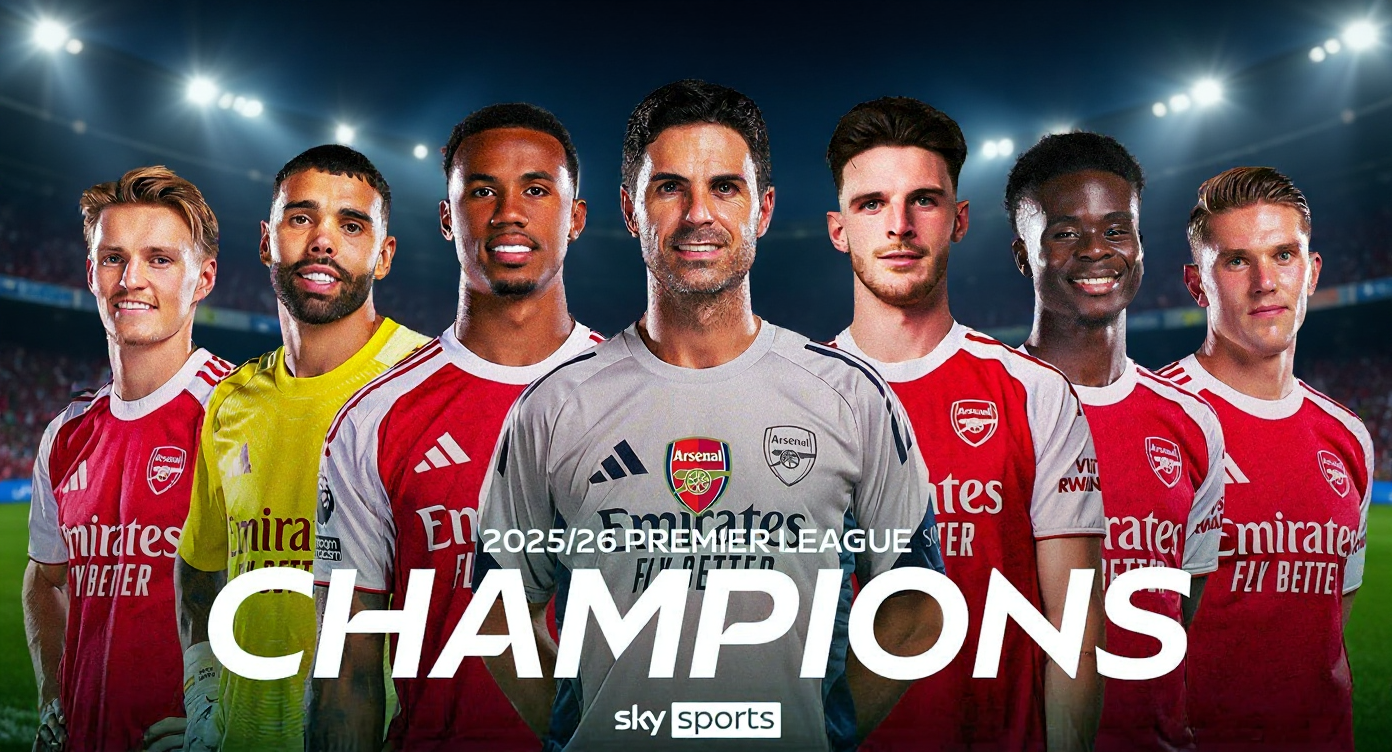 Arsenal crowned Premier League champions for first time in 22 years