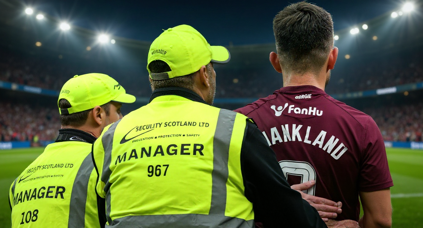 Scottish FA backs referee after pitch invasion ends Celtic–Hearts title decider