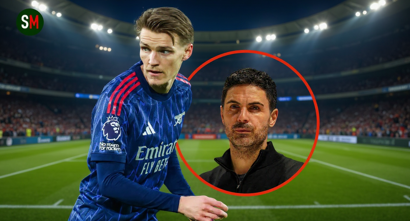 Martin Odegaard drops Arsenal contract hint after Champions League heartbreak